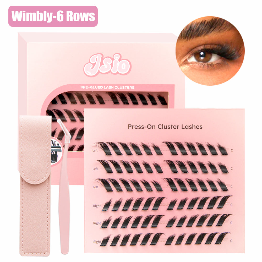 Pre Glued Lash Cluster-Wimbly