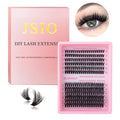 Wispy Lash Clusters Kit 720pcs, Individual False Eyelashes 10–20mm with Bond & Seal, Natural 3D DIY Lash Kit for Beginners