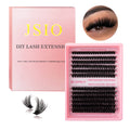 Wispy Lash Clusters Kit 720pcs, Individual False Eyelashes 10–20mm with Bond & Seal, Natural 3D DIY Lash Kit for Beginners