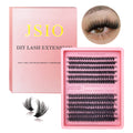 Wispy Lash Clusters Kit 720pcs, Individual False Eyelashes 10–20mm with Bond & Seal, Natural 3D DIY Lash Kit for Beginners