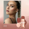 Blush Stick, 3 in 1 Cream Blush for Cheeks, Lips and Eyes, Moisturising Waterproof Cream Blusher, Easy to Apply Makeup Stick for Mature Skin