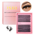 Wispy Lash Clusters Kit 720pcs, Individual False Eyelashes 10–20mm with Bond & Seal, Natural 3D DIY Lash Kit for Beginners